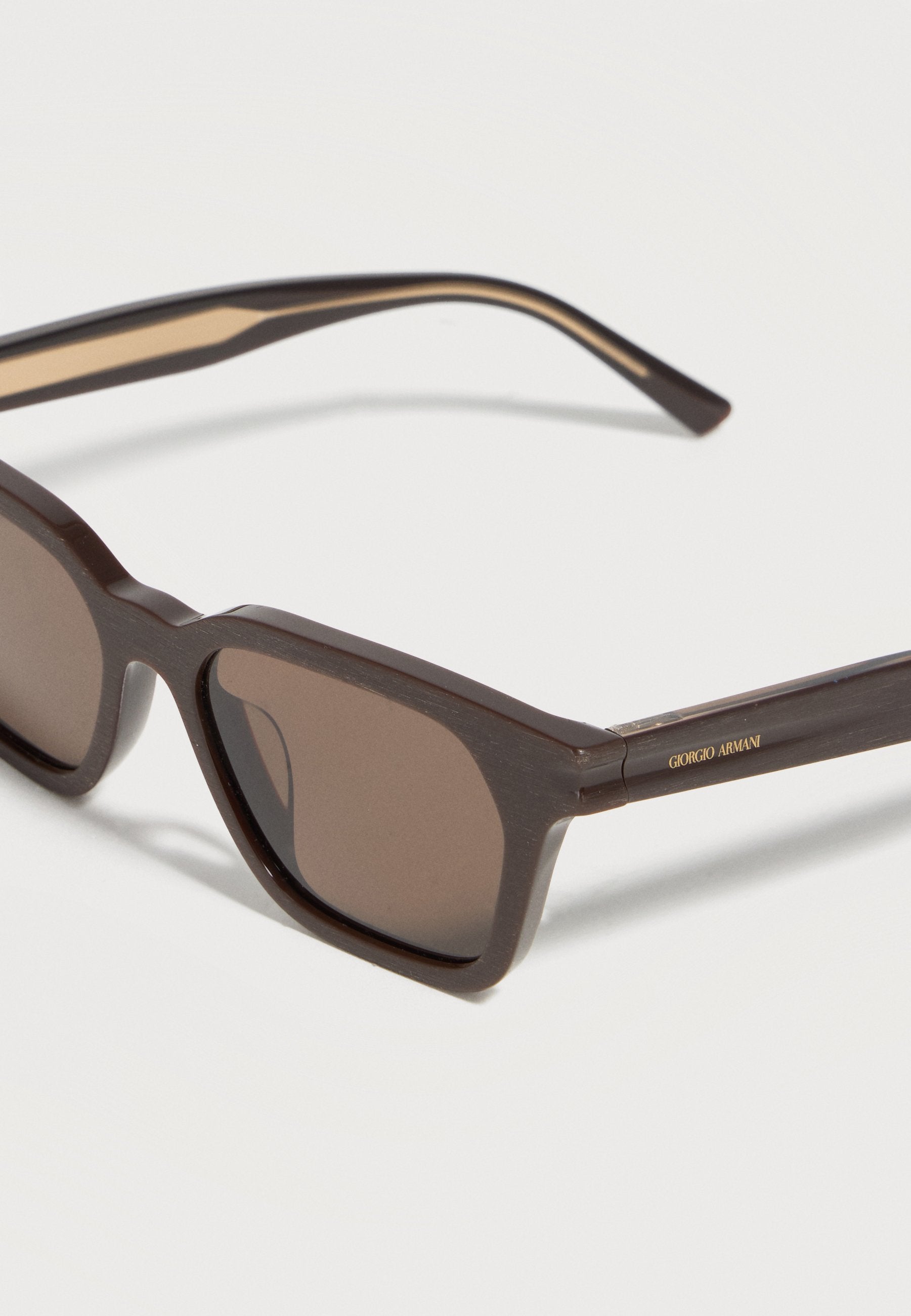 Sunglasses - brushed brown