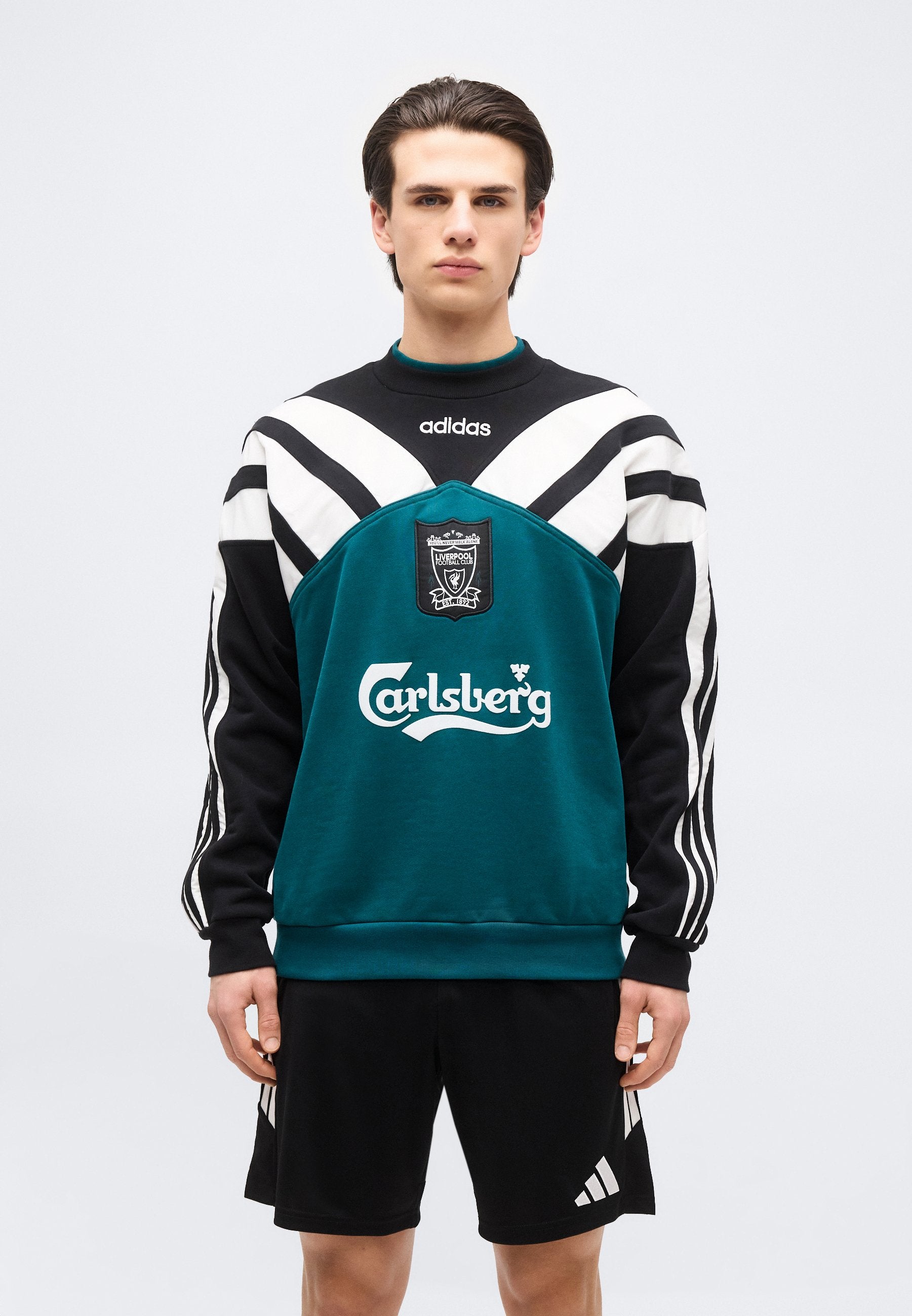 LIVERPOOL FC CREW 95 - Kulüp giysisi - zengin yeşil/siyah
