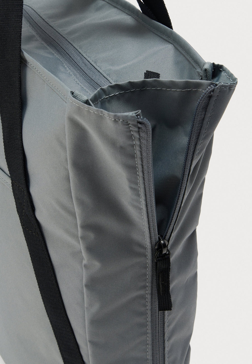 Tote bag - smoke grey/black/white
