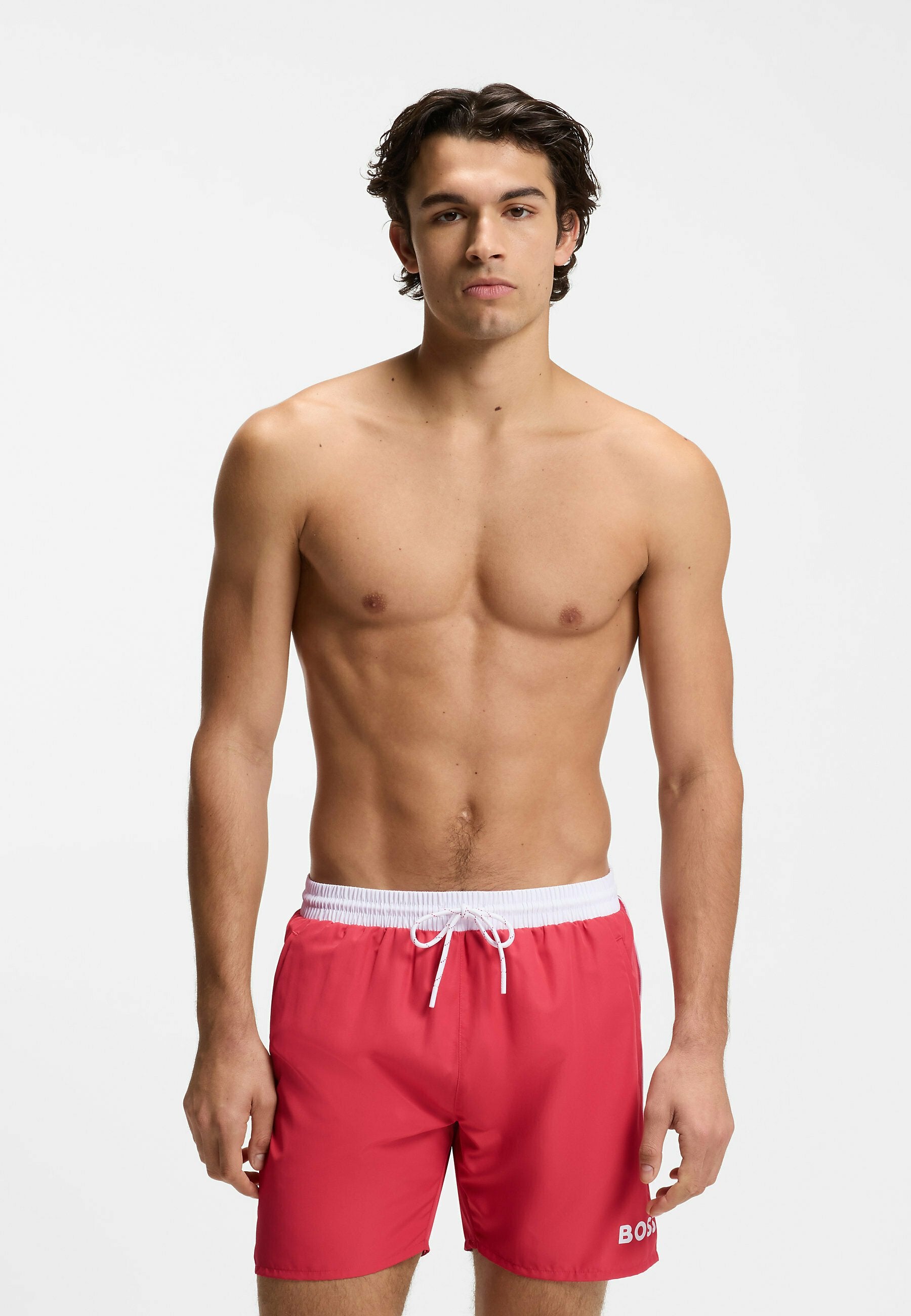 STARFISH - Swimming shorts - dark red nine
