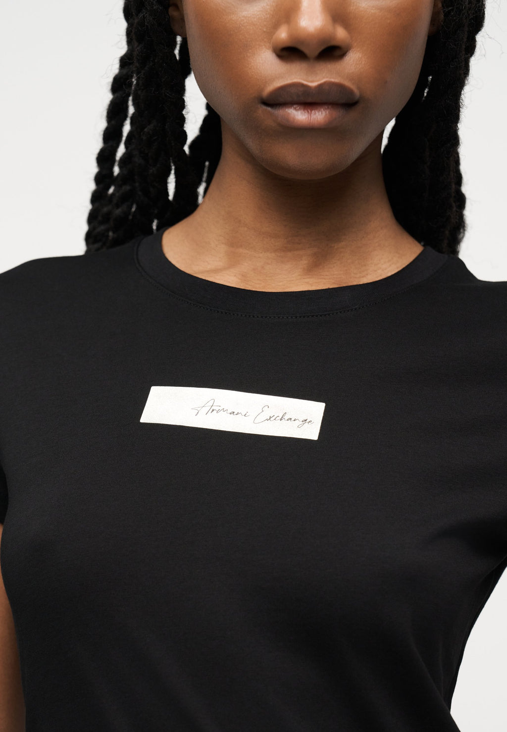 Print T-shirt - black