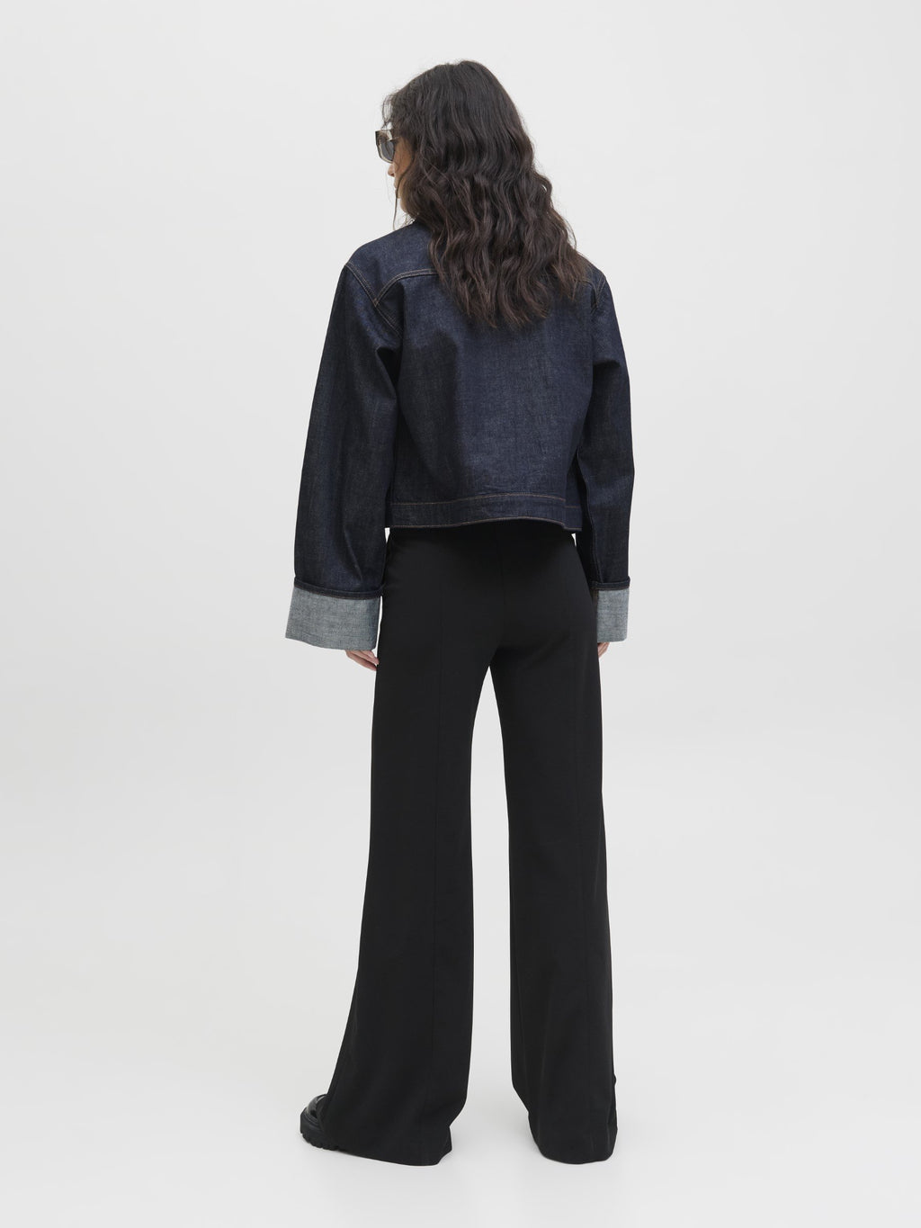 JXIDA - Trousers - black