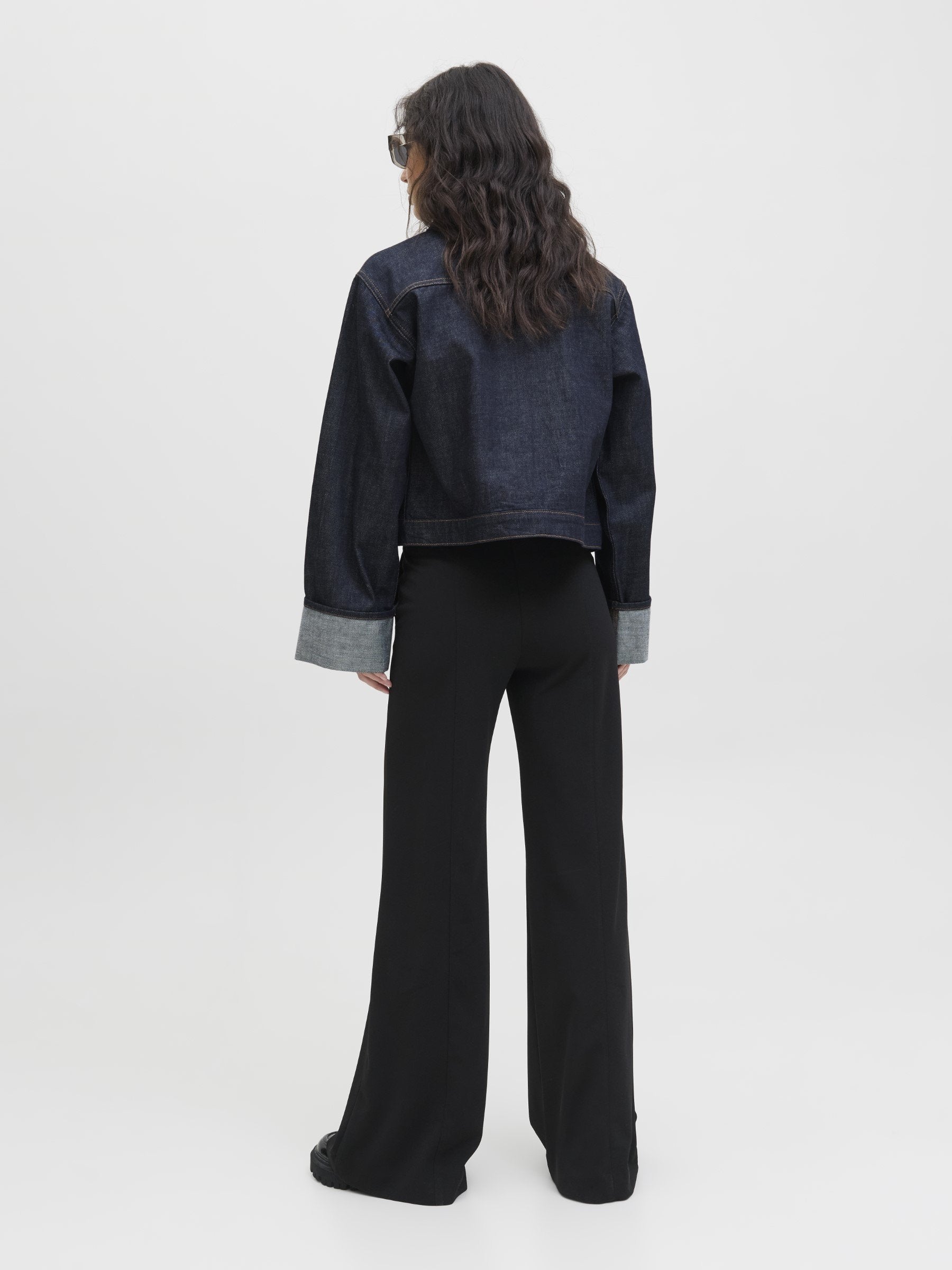 JXIDA - Trousers - black