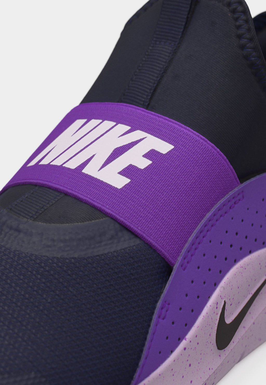 FLEX RUNNER UNISEX - Road running shoes - blackened blue/black/bright violet/bleached lilac