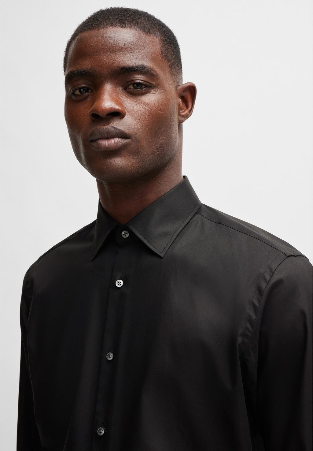 JOE KENT - Formal shirt - black one