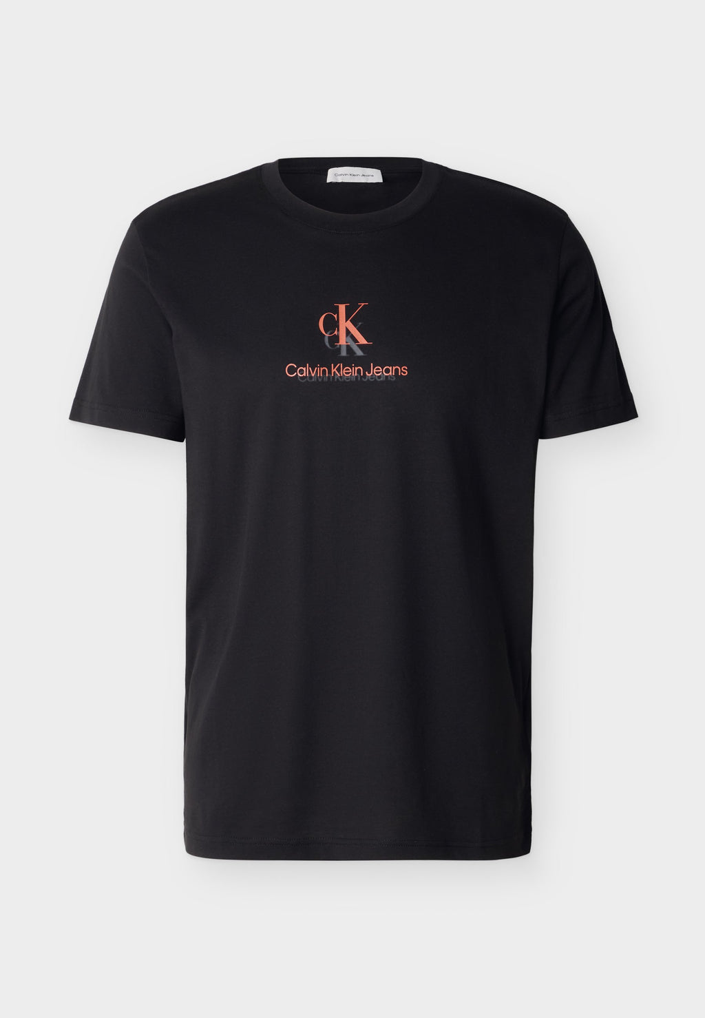 SHADOW LOGO TEE - Print T-shirt - black