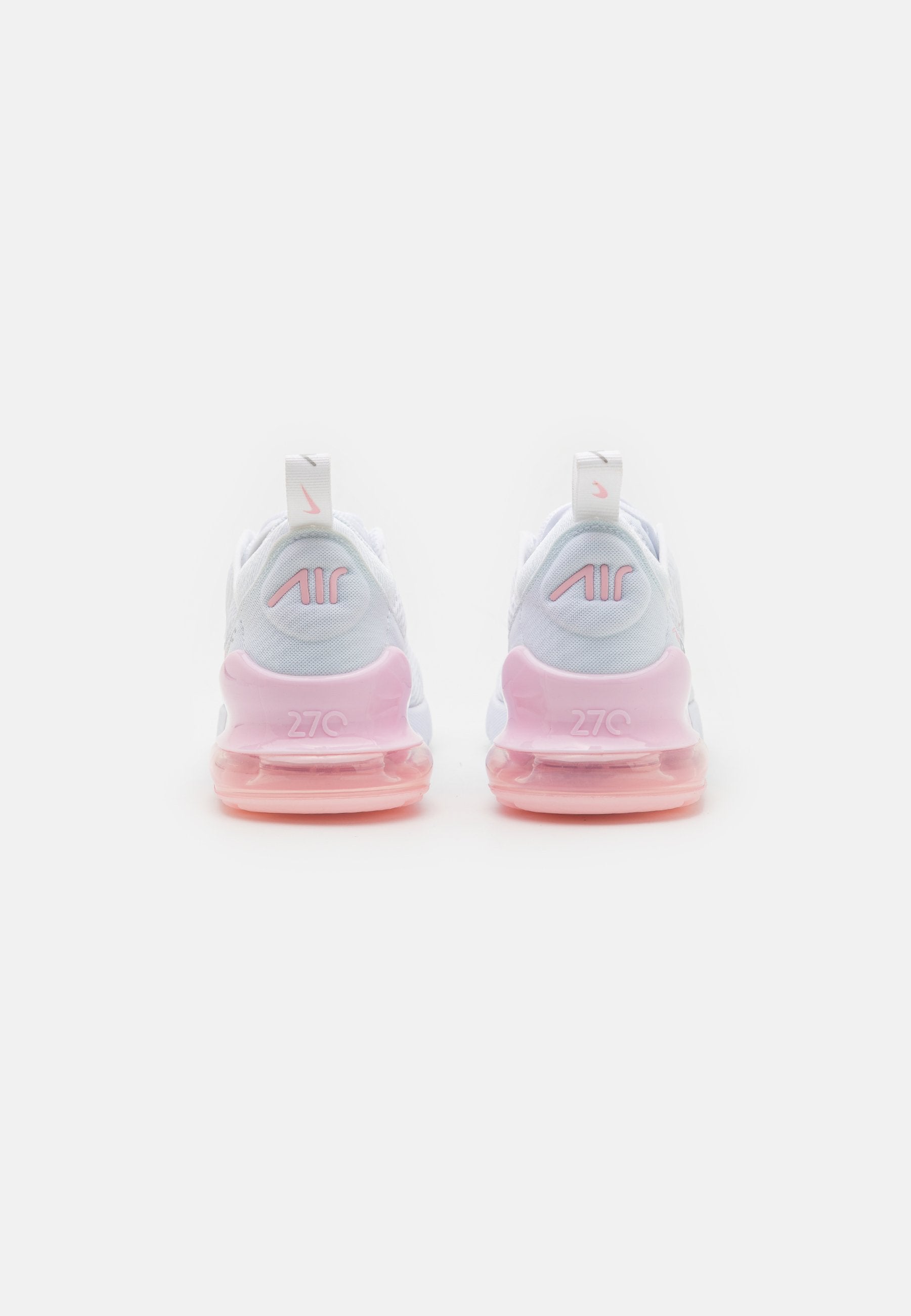 AIR MAX 270 UNISEX - Trainers - white/pink foam/light smoke grey