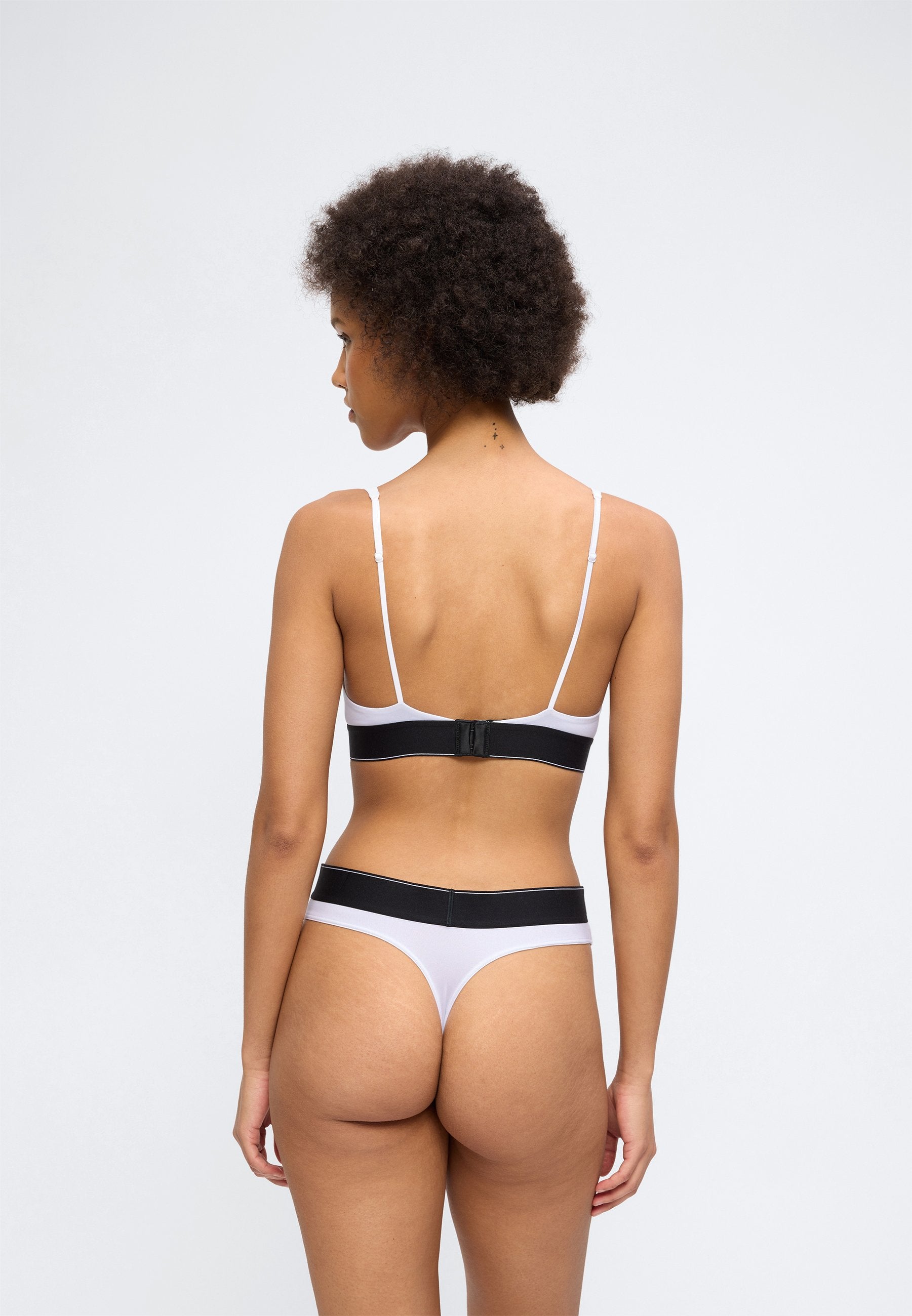 THONG GRAPHIC - Thong - white