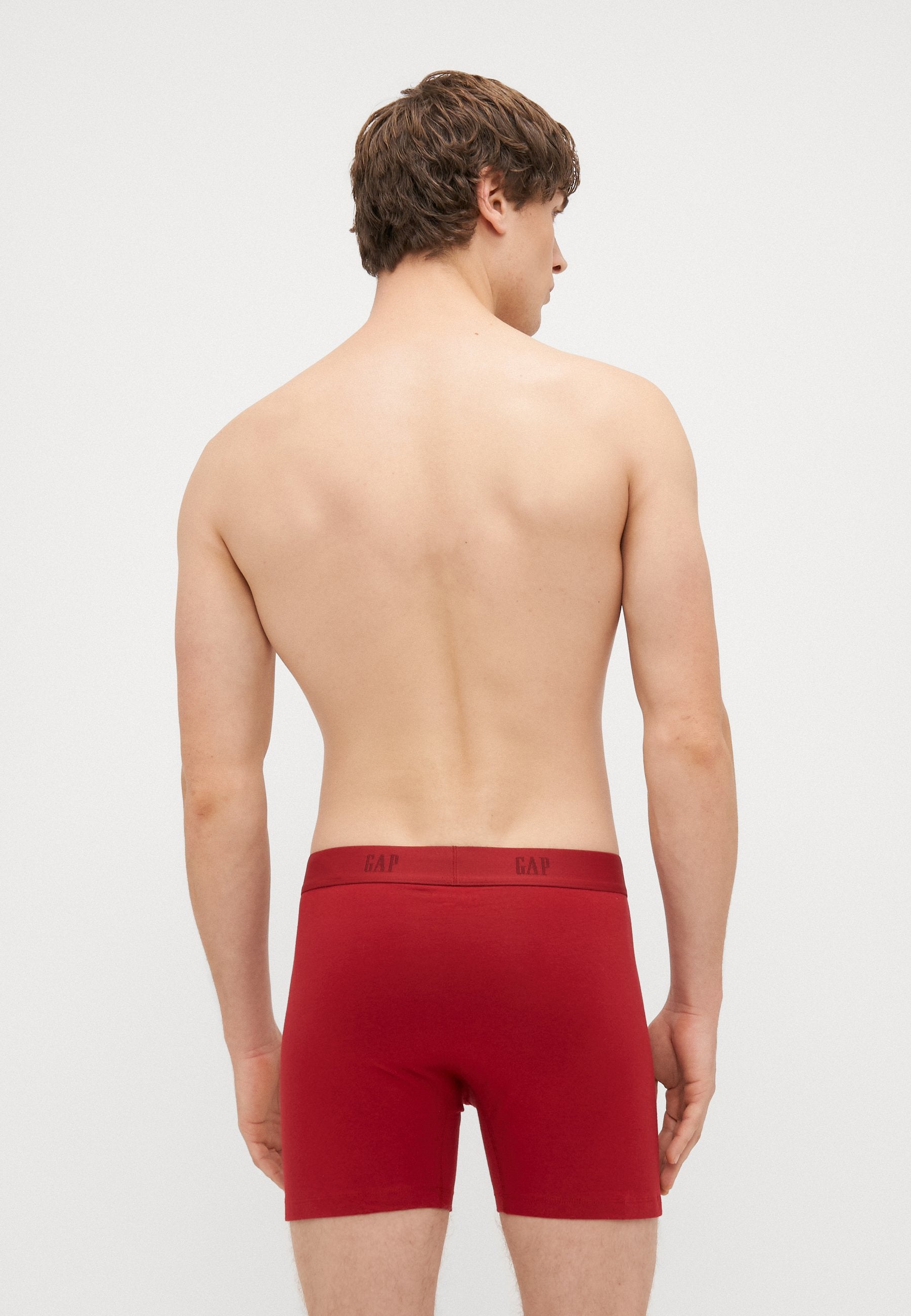 3 PACK - Boxer briefs - red/grey/black