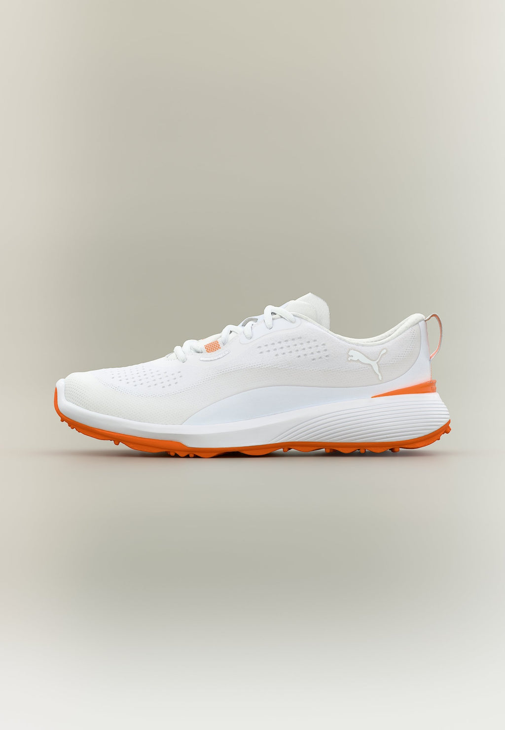 GRUVE SPORT - Golf shoes (without spikes) - white/melon glow