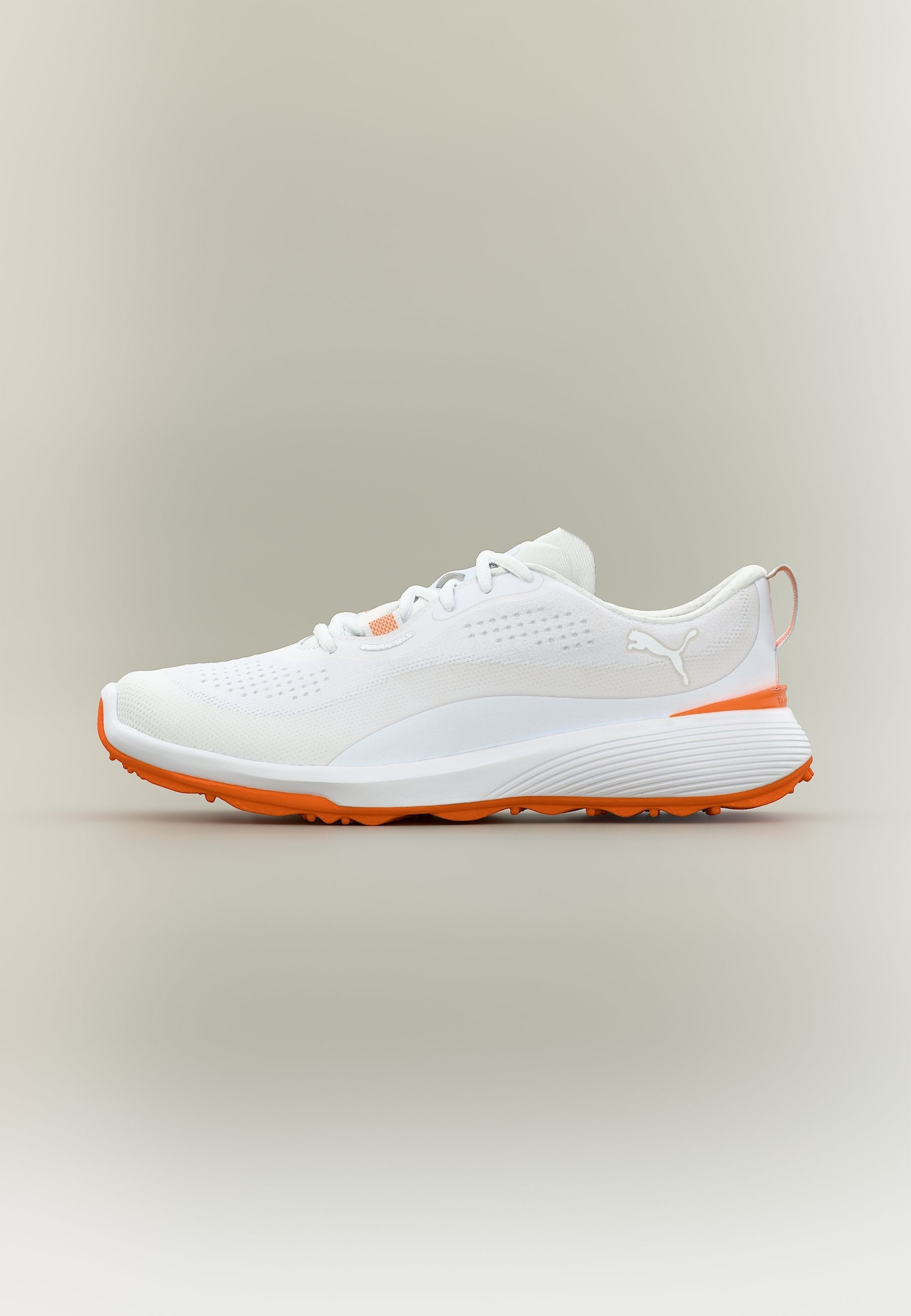 GRUVE SPORT - Golf shoes (without spikes) - white/melon glow
