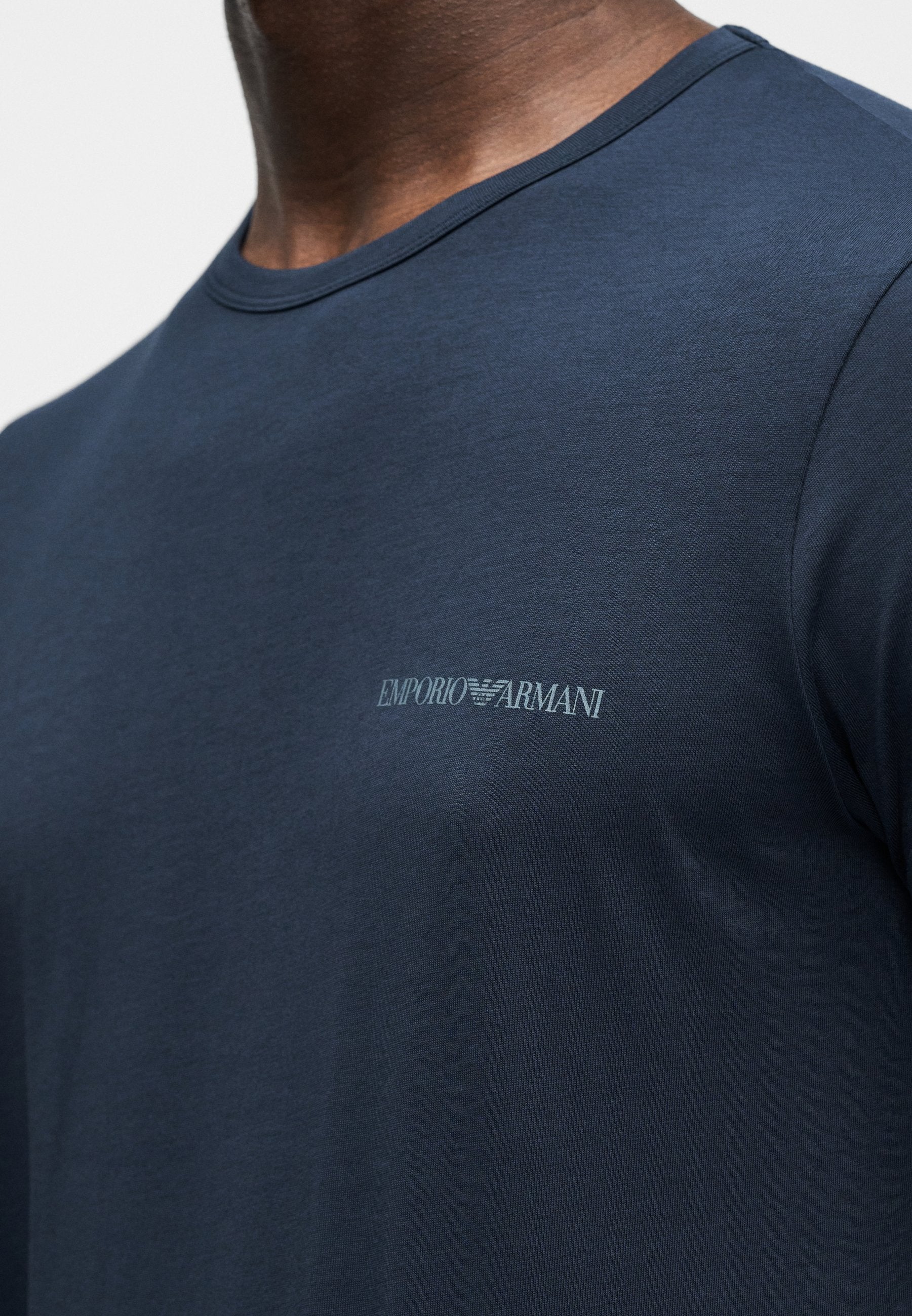 PARTE ALTA CREW NECK 2 PACK - Basic T-shirt - blue/orion