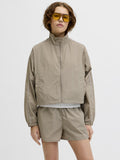 JXNILA LIGHT TRACK JACKET - Summer jacket - vintage khaki