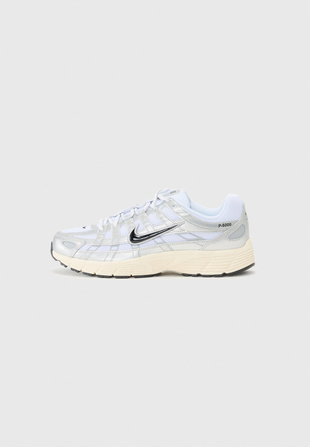 P 6000 UNISEX - Trainers - silver-coloured/metallic grey/black