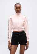 CROP BRITNEY ZIPPÉ NOUVEAU - Sweat zippé - serenade rose