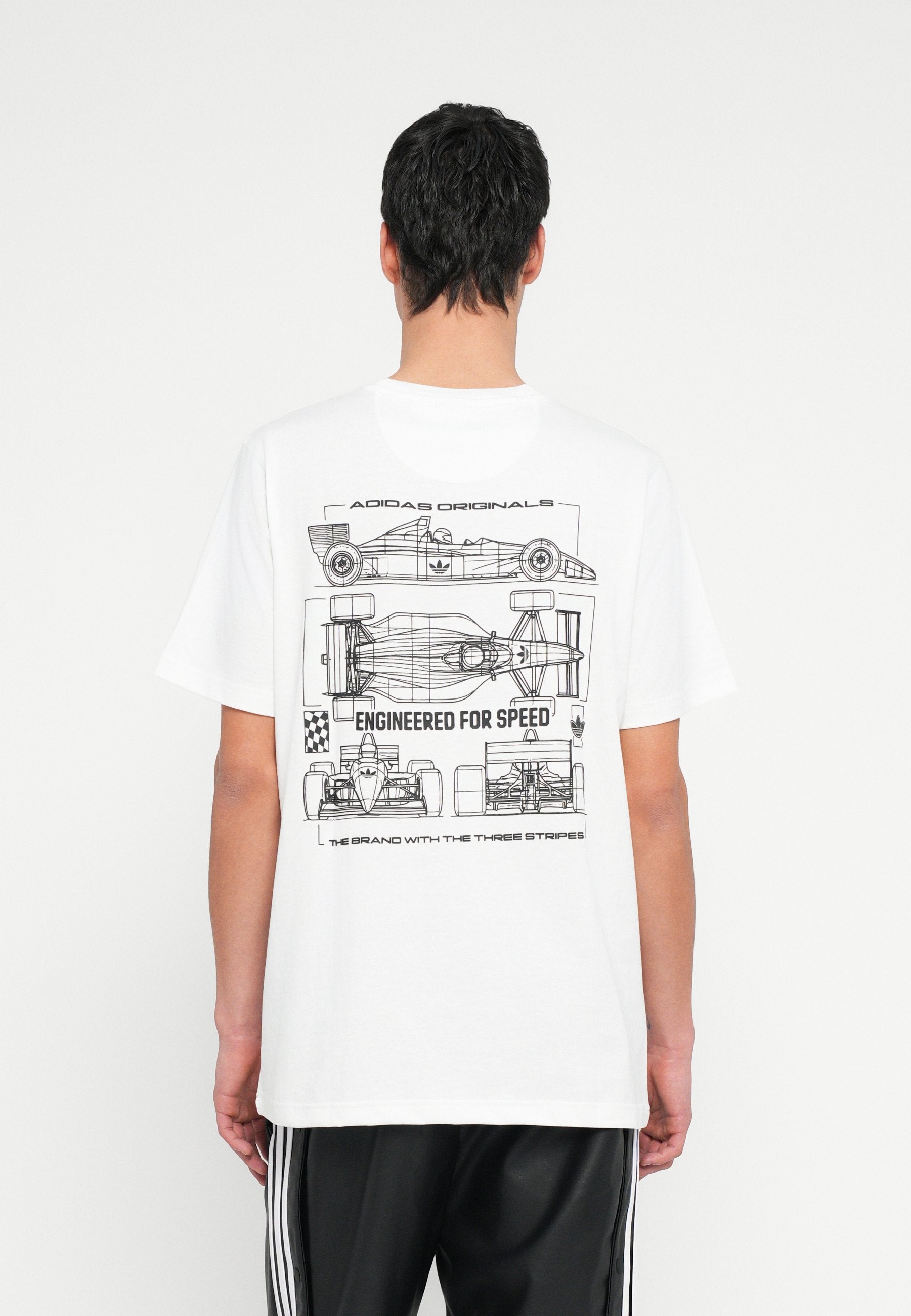 RACING CAR - Print T-shirt - core white