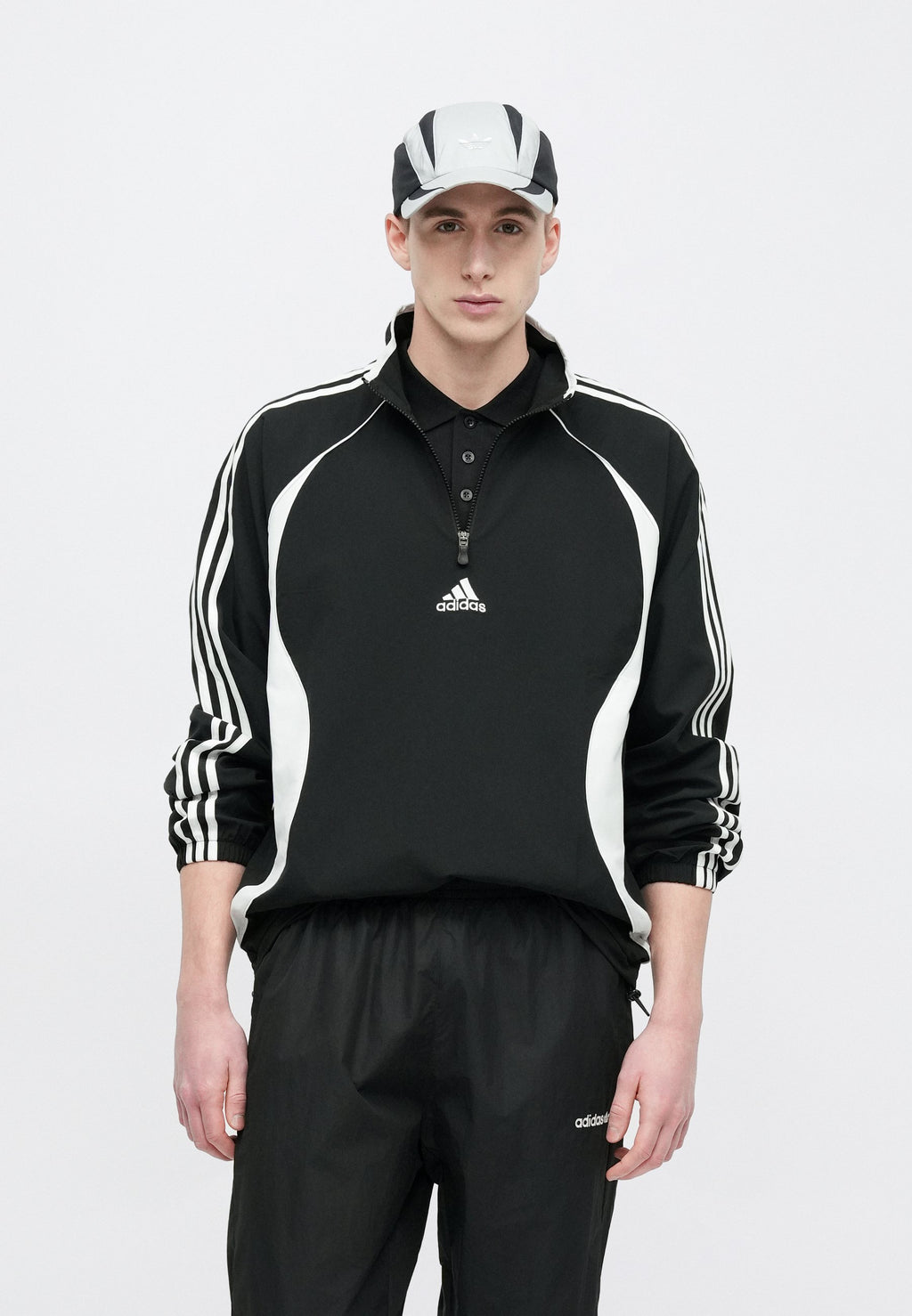 TEAMGEIST - Sweat-shirt - noir/blanc