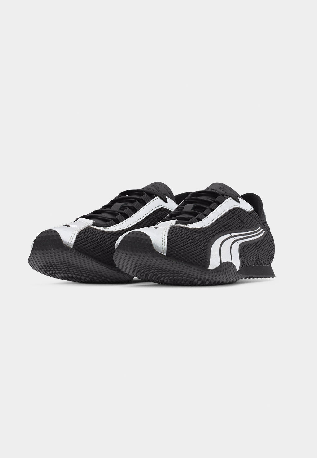 H STREET UNISEX - Trainers - black/silver-coloured