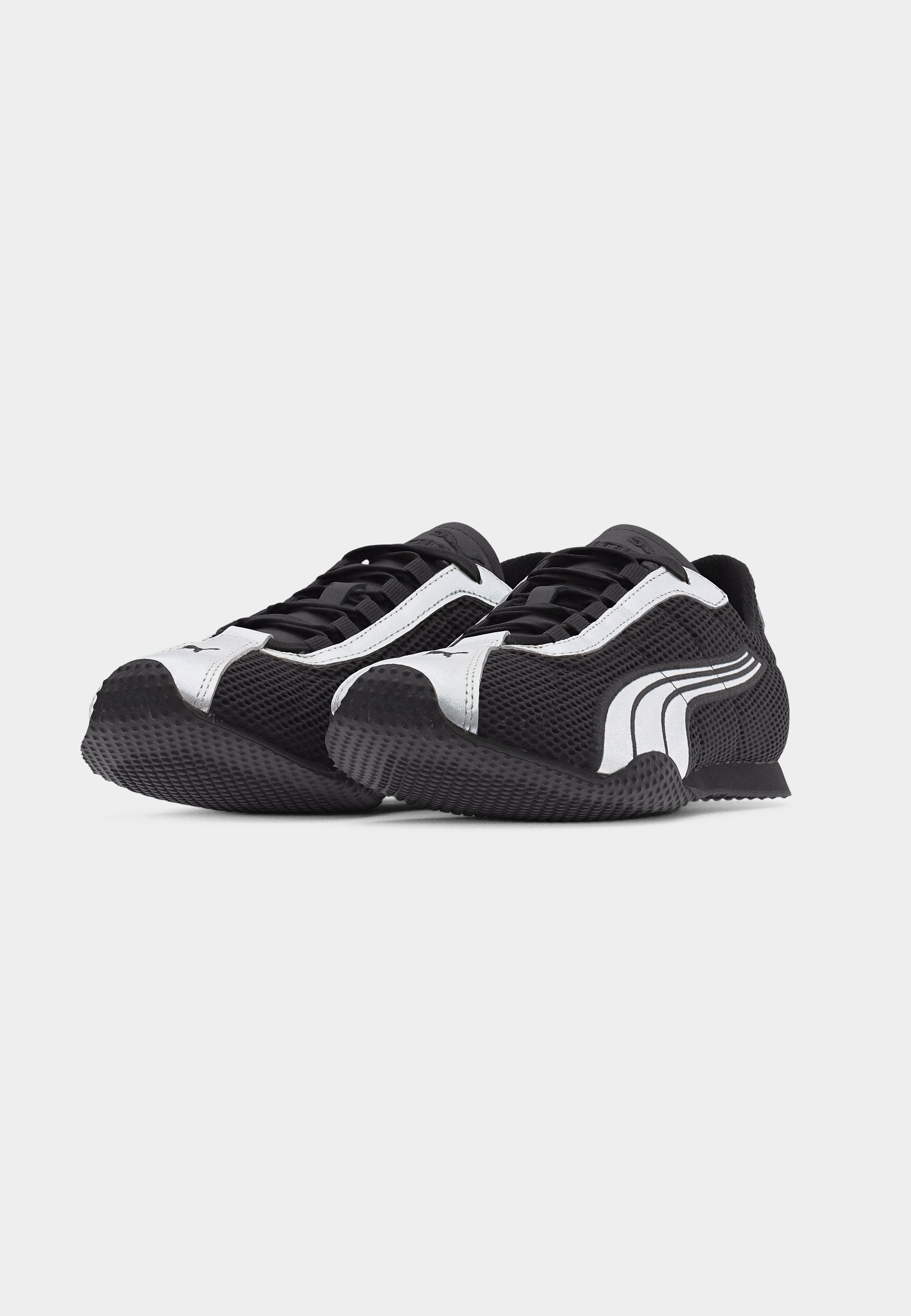 H STREET UNISEX - Trainers - black/silver-coloured