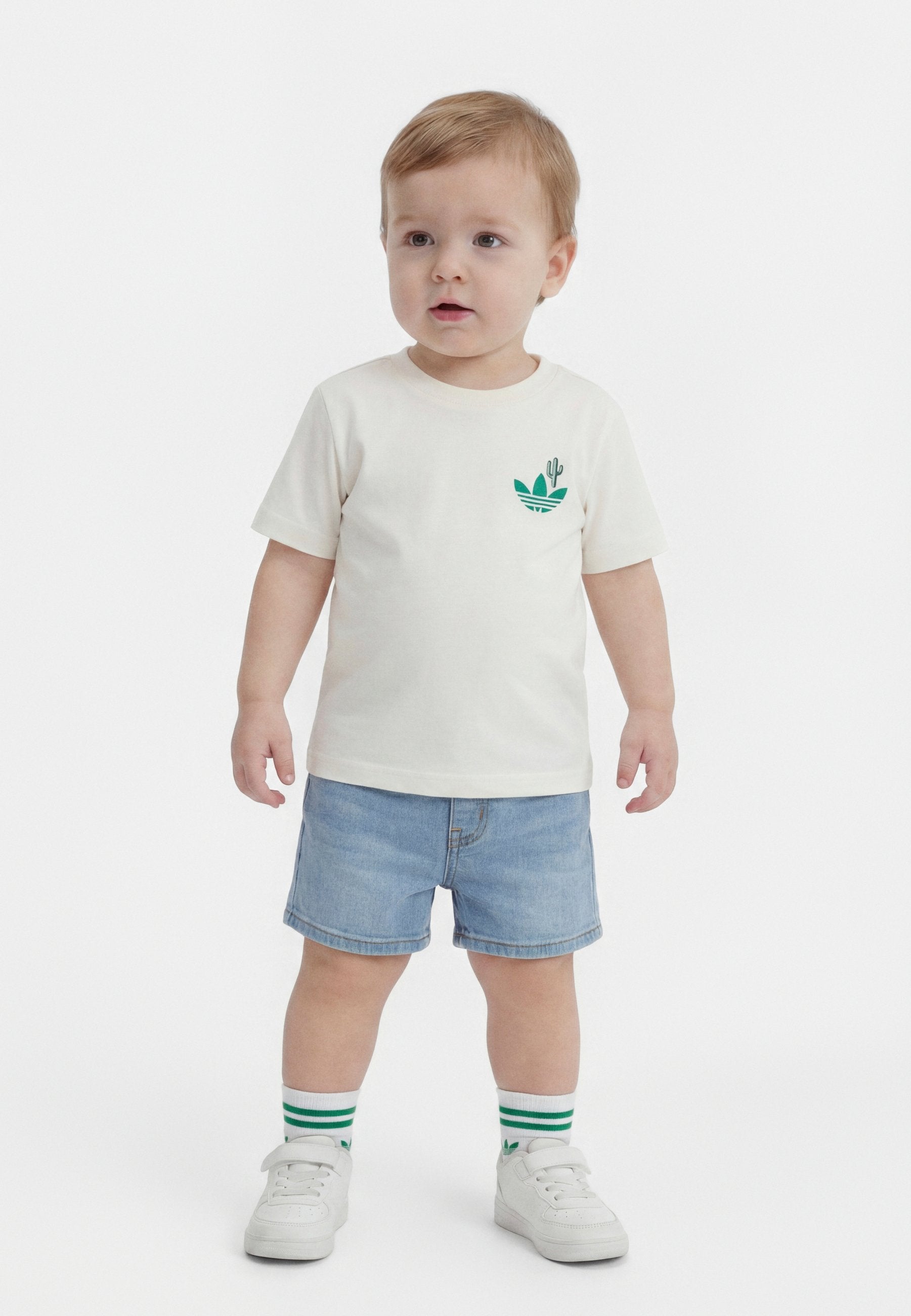T-SHIRT WESTERN UNISEXE - T-shirt imprimé - blanc essentiel