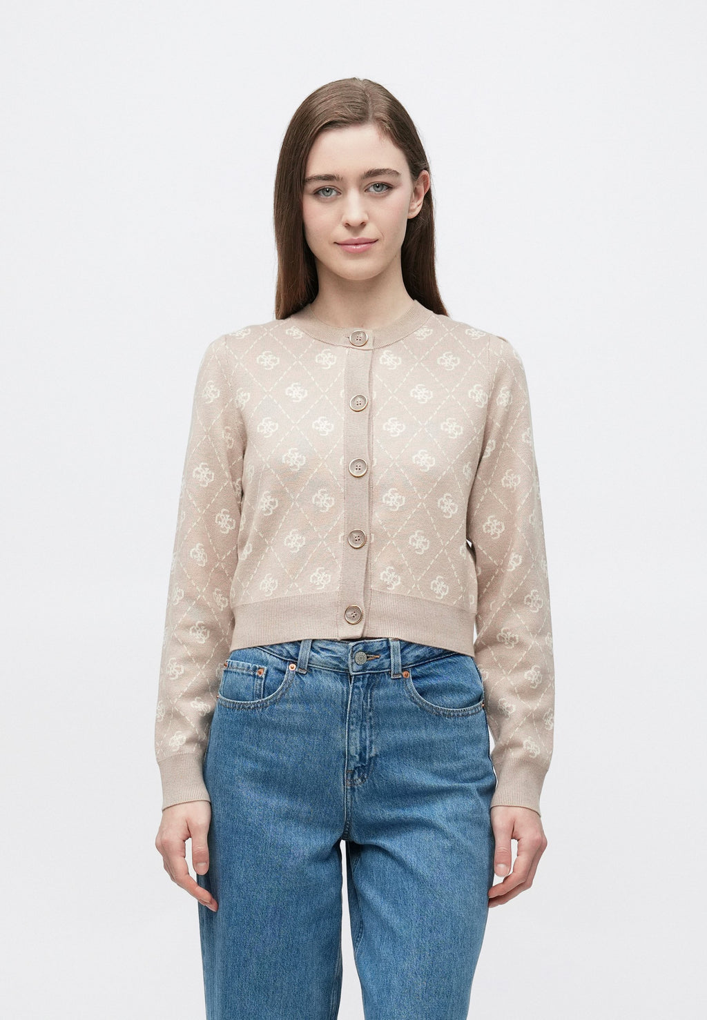 SARAH CARDI - Cardigan - summer clay