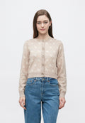 SARAH CARDI - Cardigan - summer clay