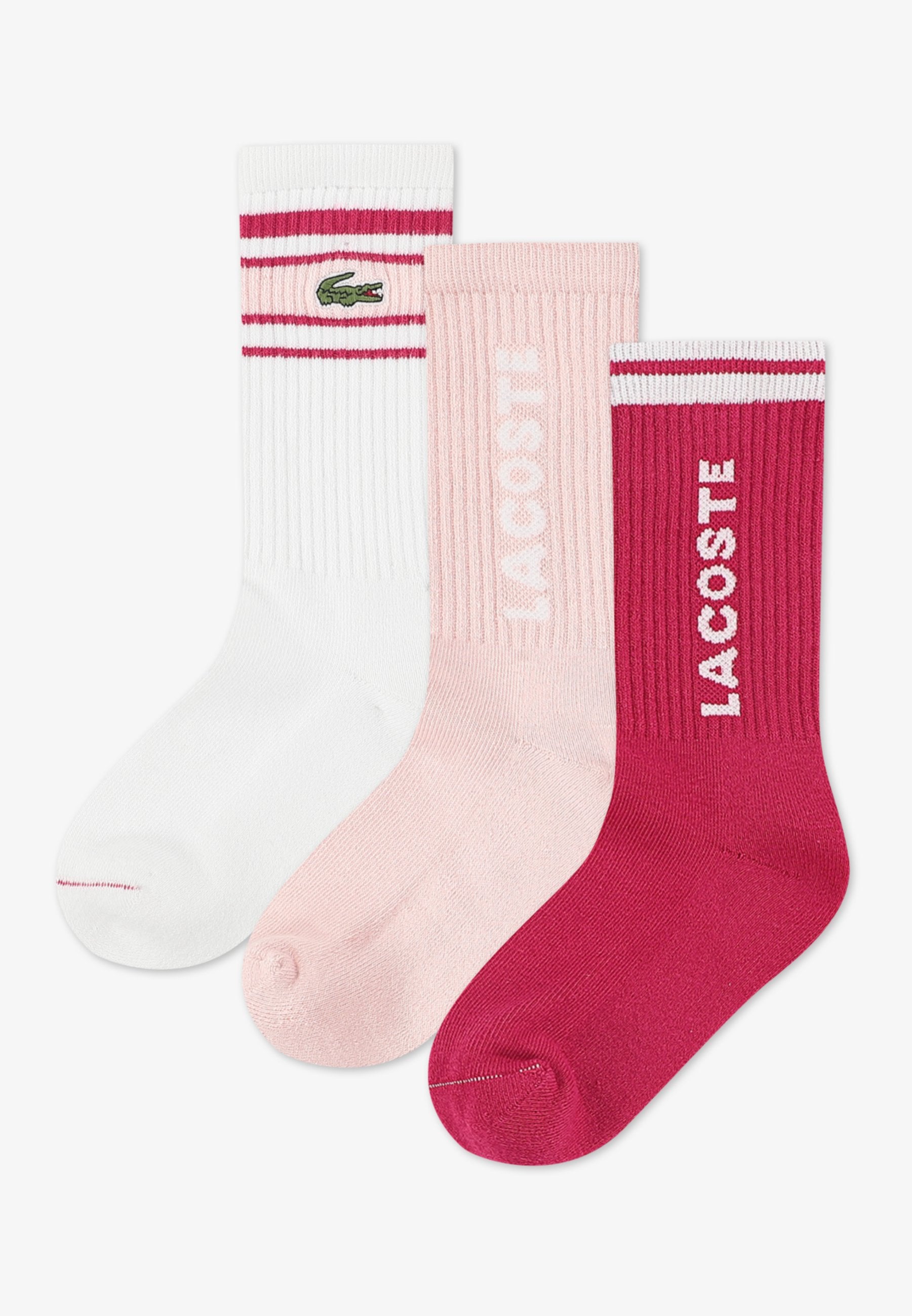 STRIPE CREW UNISEX 3 PACK - Socks - nidus