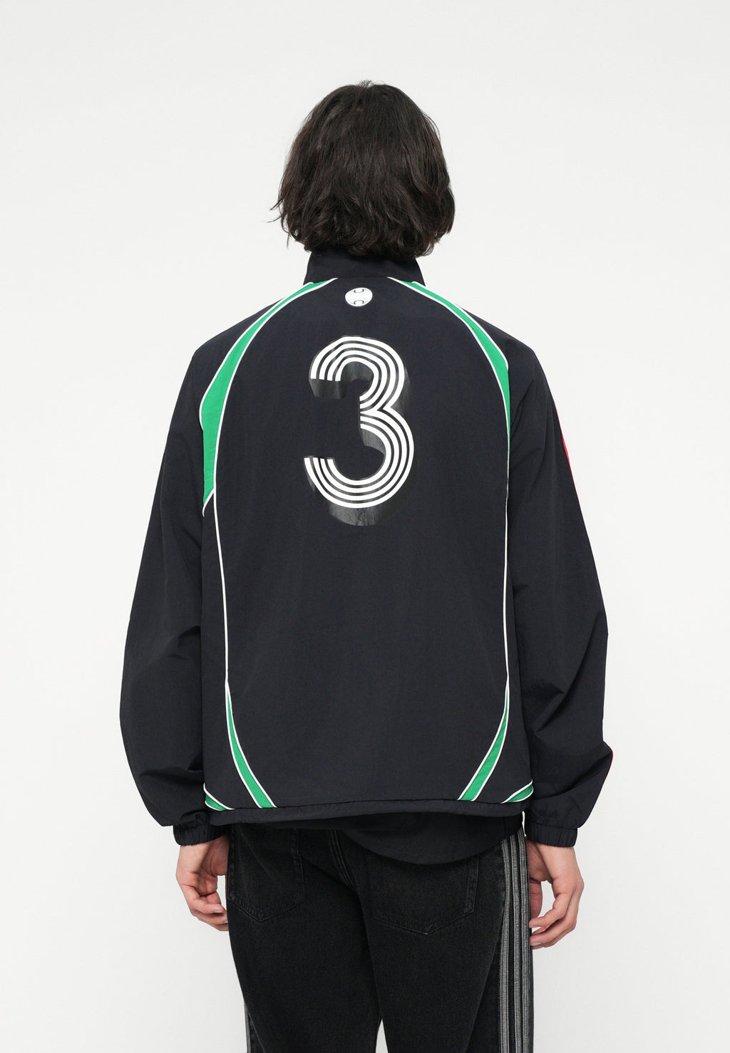 UNISEX - Light jacket - black/green/better scarlet