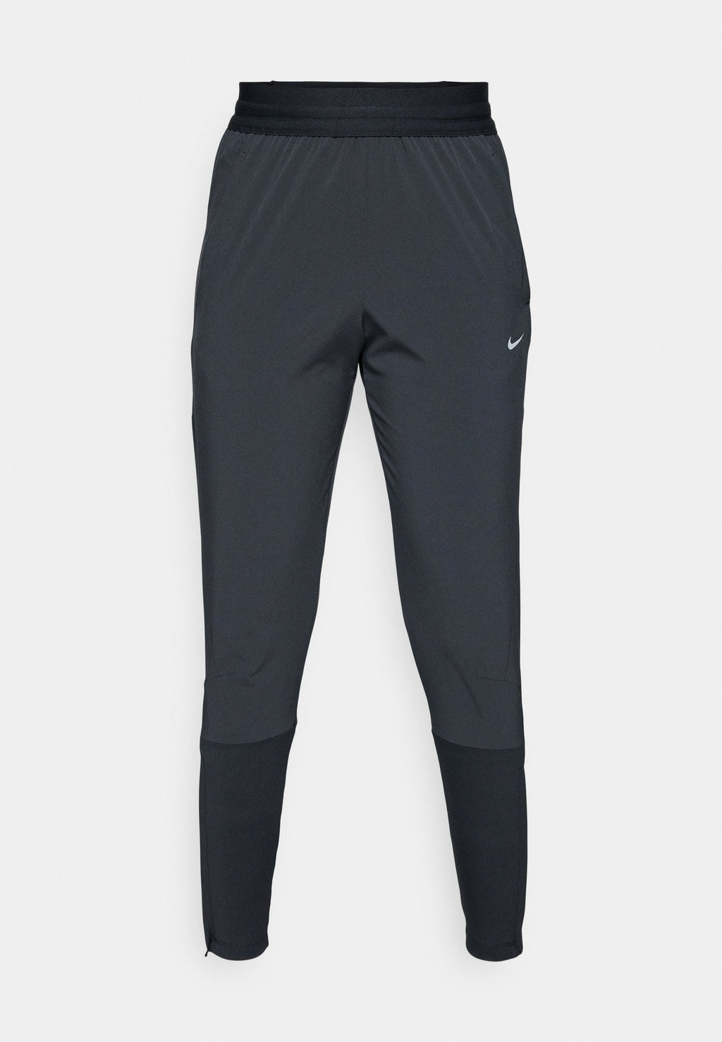 SWIFT - Tracksuit bottoms - black/reflective silver-coloured