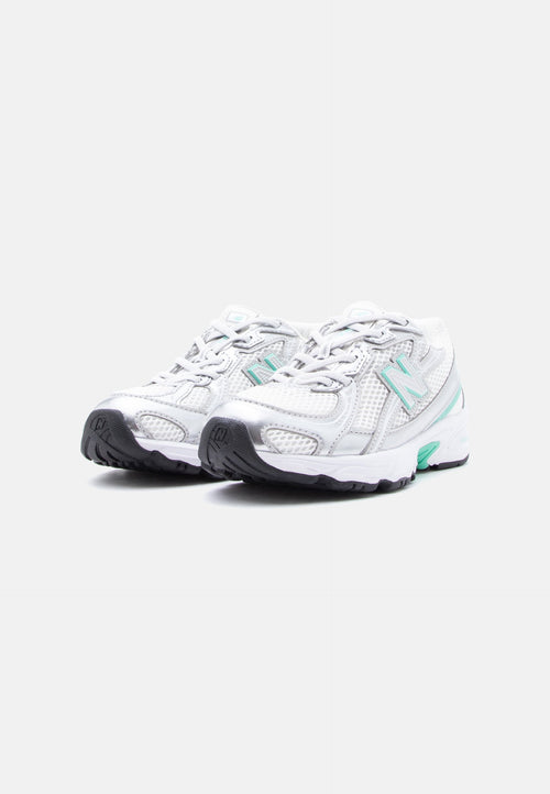 740 UNISEX - Trainers - silver-coloured metallic/deep end
