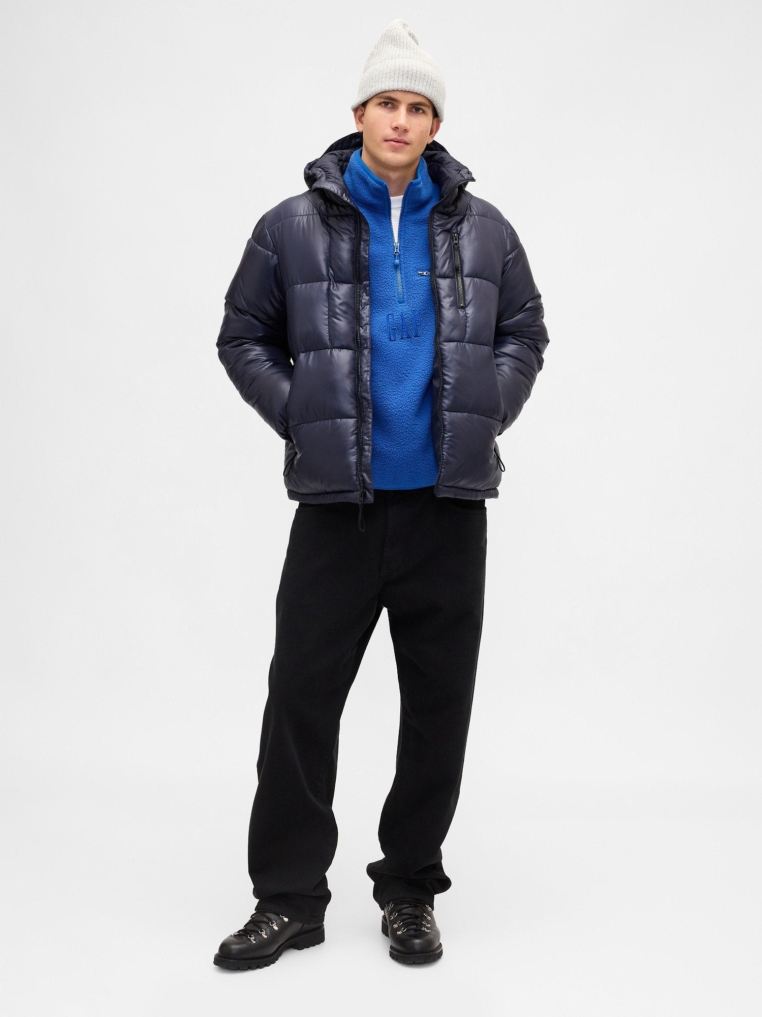 LOGO ARCTIC - Fleece jumper - imperial blue