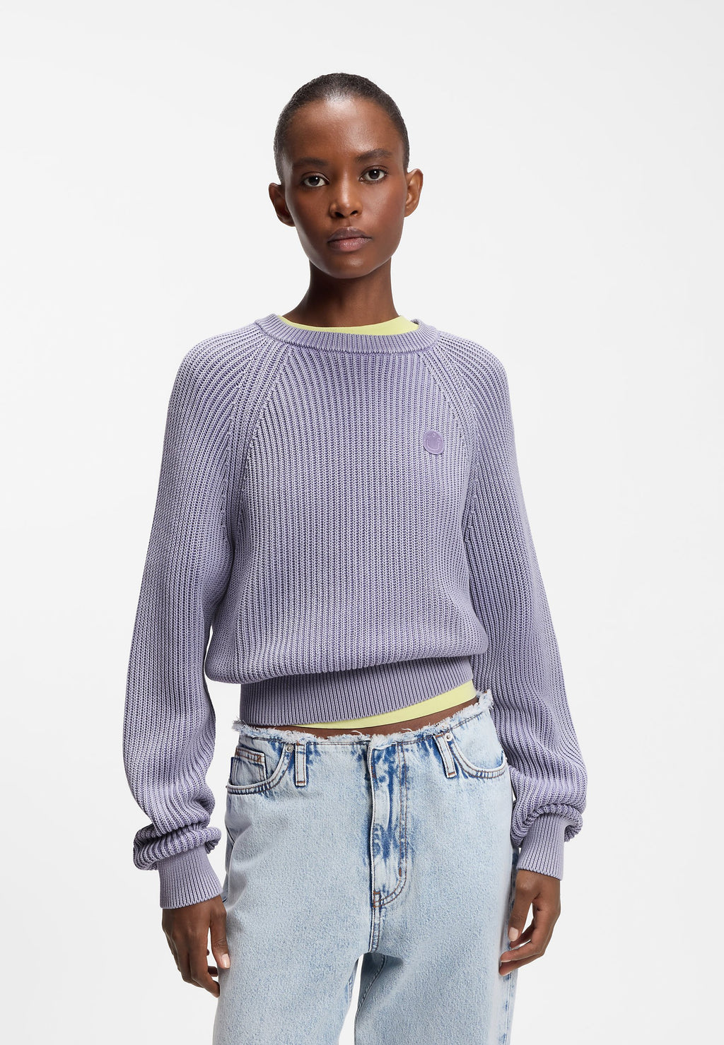SLIPERY - Jumper - bright purple