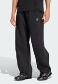 SPACER OPEN HEM - Tracksuit bottoms - black