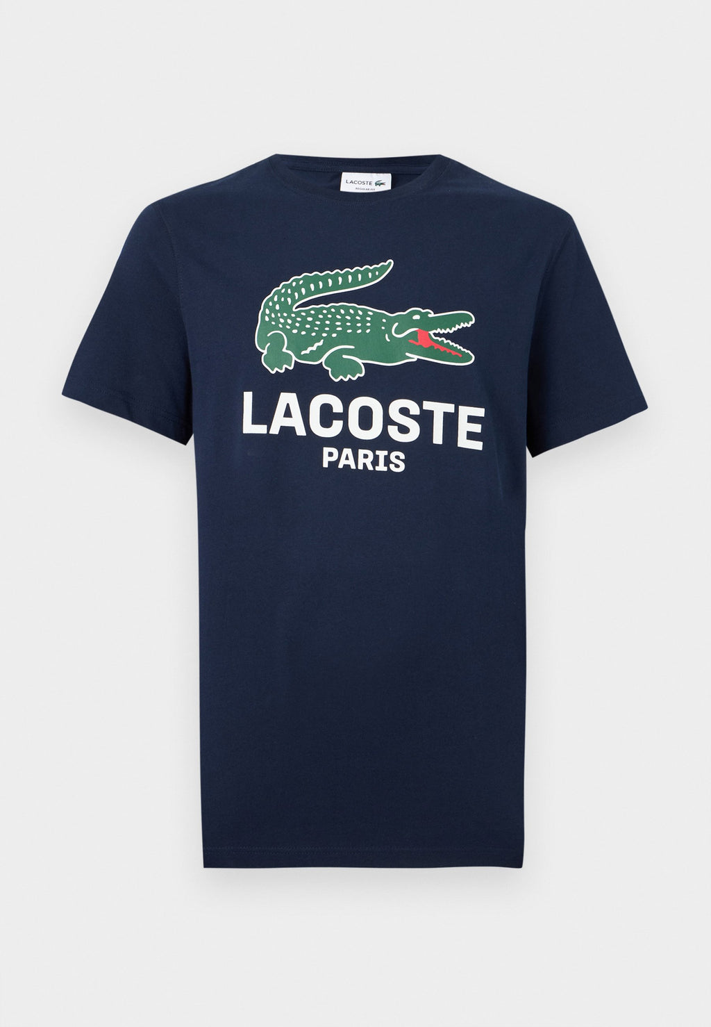 Print T-shirt - navy blue