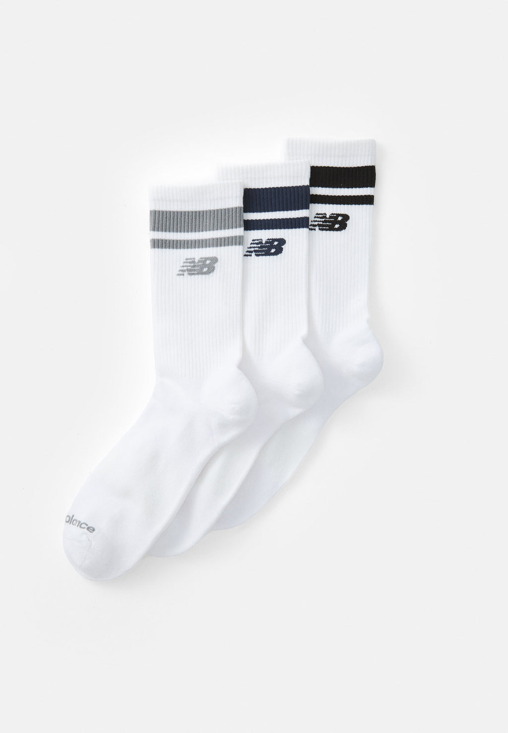 RUN MI-MOLLET UNISEXE LOT DE 3 - Chaussettes de sport - white