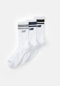RUN MI-MOLLET UNISEXE LOT DE 3 - Chaussettes de sport - white