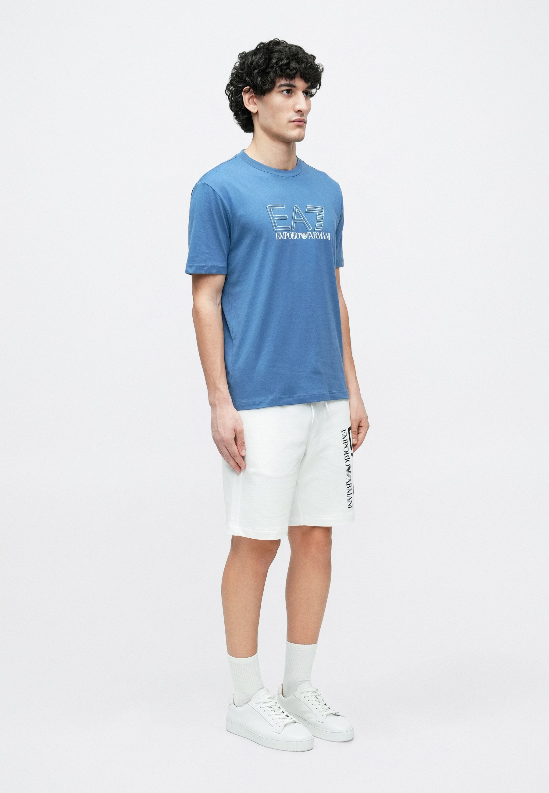 TRAIN VISIBILITY TEE UNISEX - Print T-shirt - blue horizon