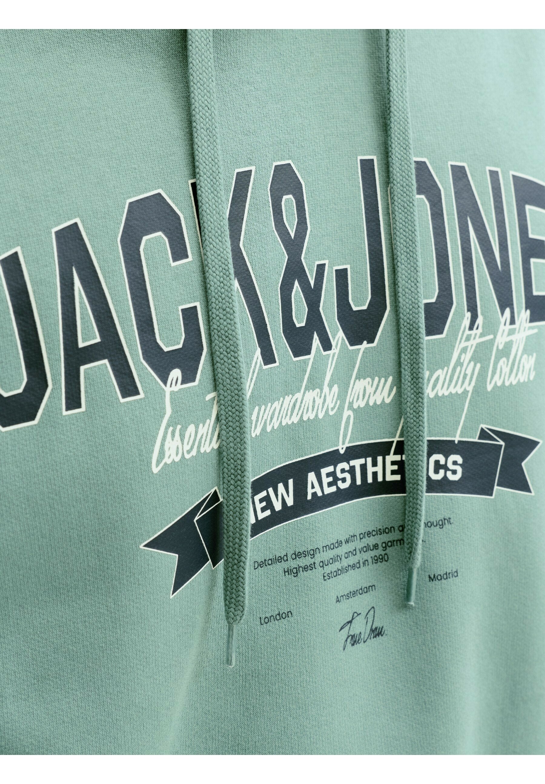 Logo - Hoodie - mineral blue