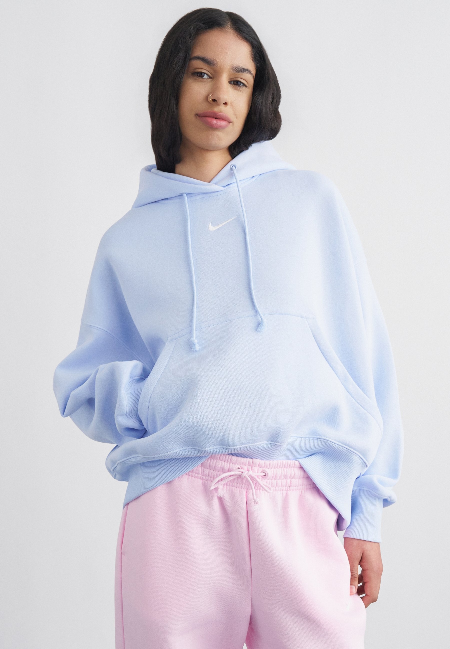 SWEAT À CAPUCHE - Sweat à capuche - bleu hydrogène voile