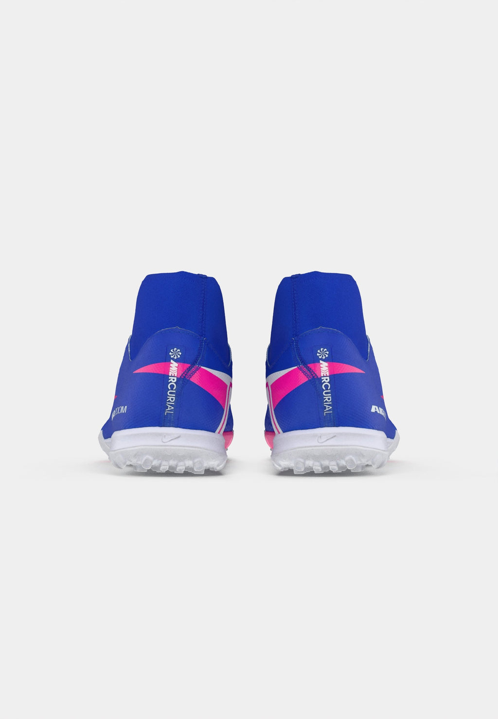 ZM 10 ACADEMY TF - Firm-ground football boots - racer blue/white