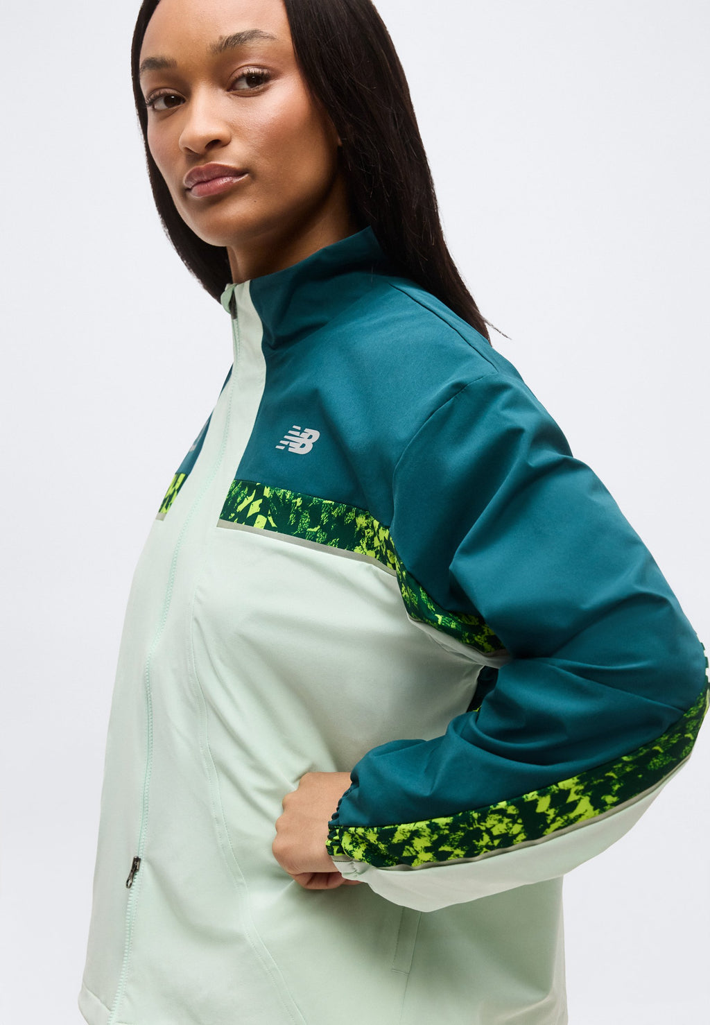 Veste de running LONDON EDITION MARATHON - Coupe-vent - cosmic jade