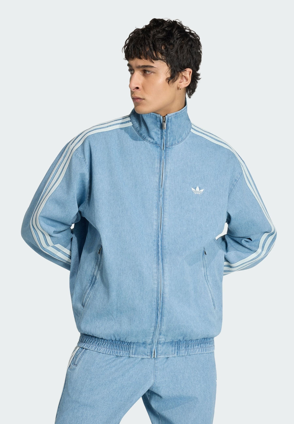 DENIM FIREBIRD - Denim jacket - light blue