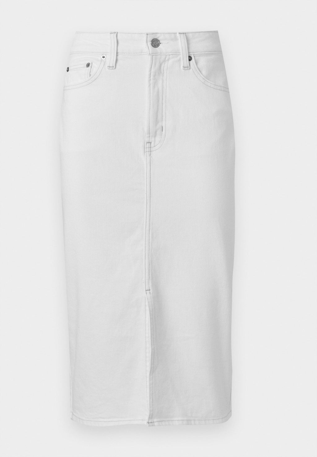 Denim skirt - fresh white