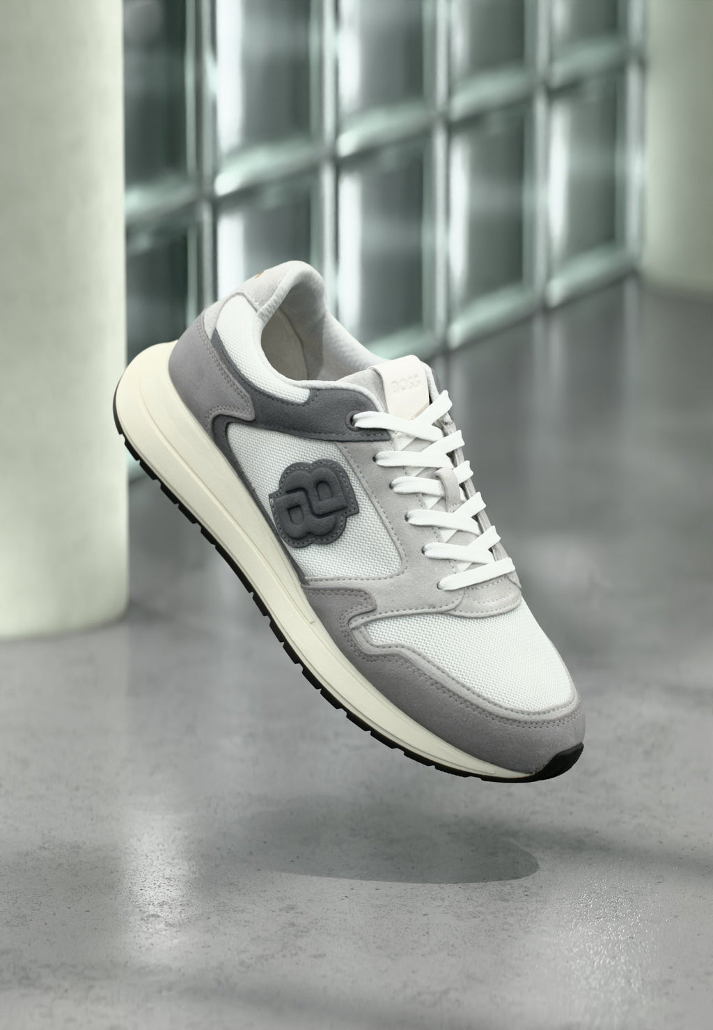VINSTON RUNN - Trainers - open grey
