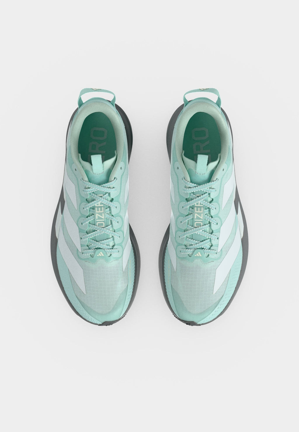 ADIZERO EVO SL ATR W - Antrenman ayakkabısı - açık nane rengi/ayakkabı beyazı/açık gri