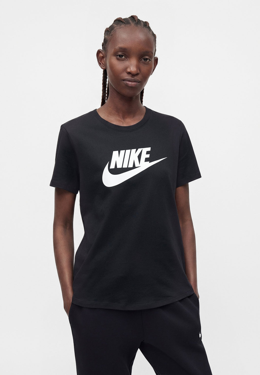 CLUB TEE - T-shirt imprimé - noir/blanc