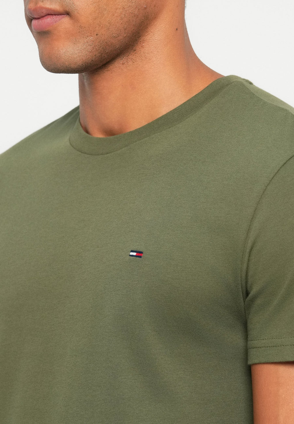 SLIM TEE 2 PACK - Basic T-shirt - black/dark greenery