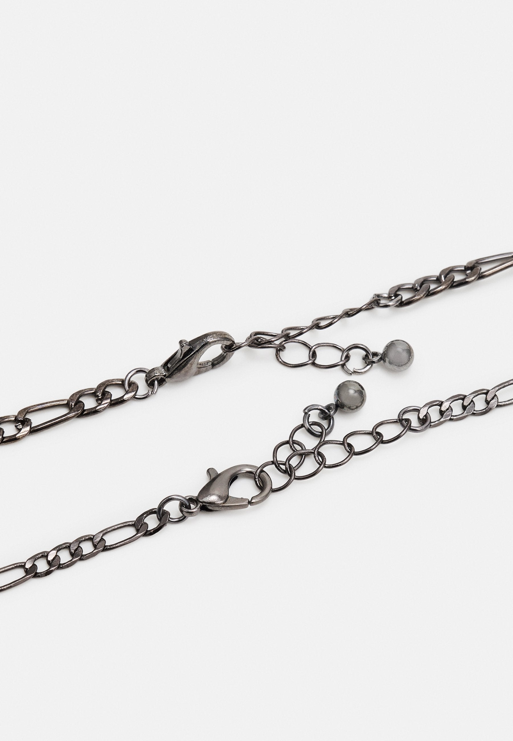 JACLARIO NECKLACE UNISEX 2 PACK - Necklace - black