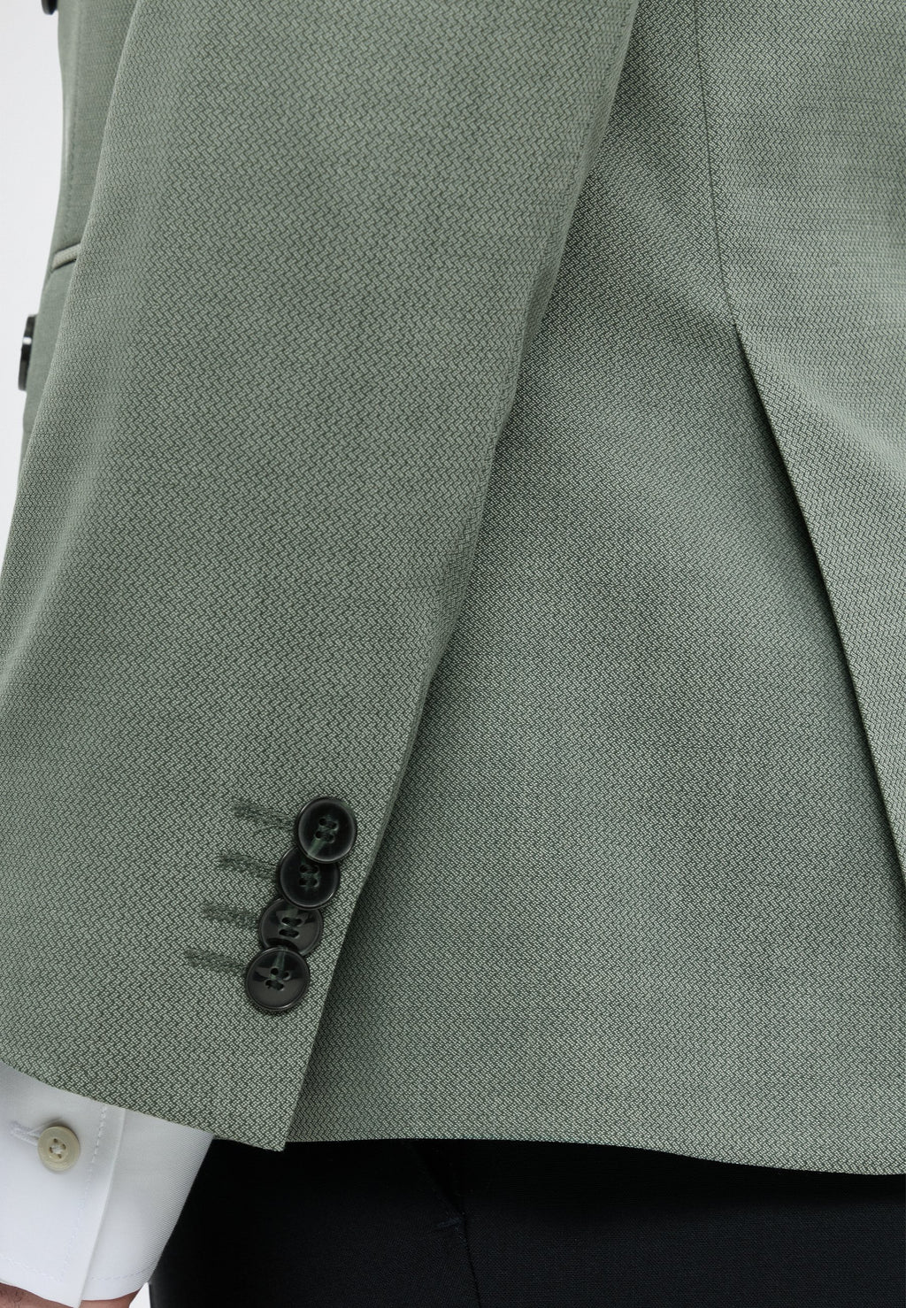 HENRY - Blazer jacket - open green