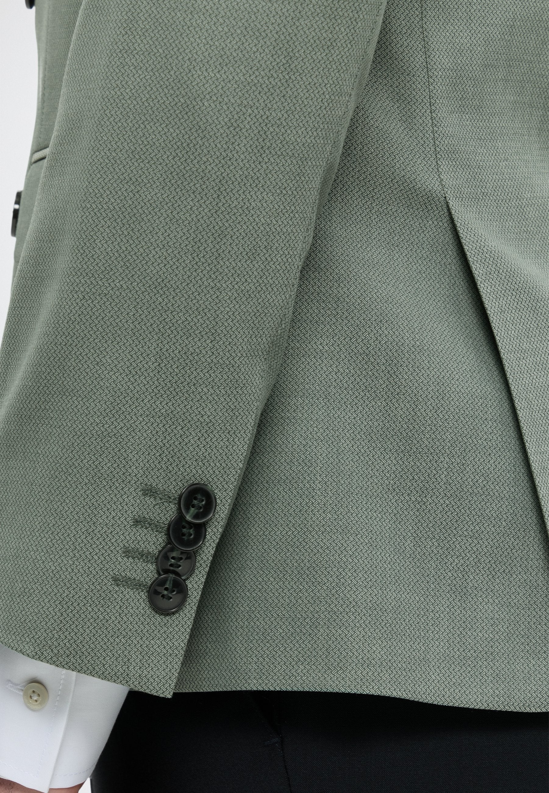 HENRY - Blazer jacket - open green